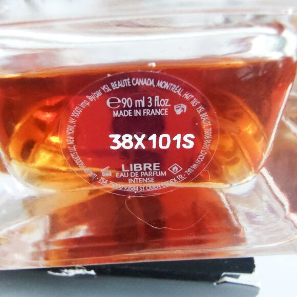 Ysl Libre Eau De Parfum Intense Perfume 3 Oz 90 mL With Box Designer Fragrance - Picture 7 of 7